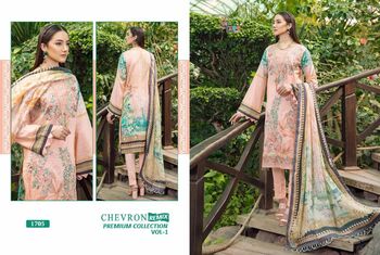 SHREE FABS CHEVRON REMIX COLLECTION VOL 1 PAKISTANI SUITS LATEST CATALOGUE 2022