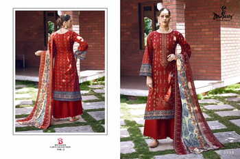 MAJESTY BIN SAEED LAWN COLLECTION VOL 3 EMBROIDERY PAKISTANI SUITS