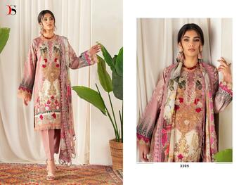 DEEPSY SUITS FIRDOUS AYZAL 3201 TO 3206 SERIES COTTON PAKISTANI SUITS