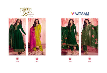 VATSAM MEHNDI GEORGETTE ANARKALI KURTI MANUFACTURER SURAT