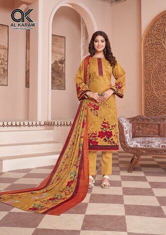 AL KARAM JASMINE VOL 3 SALWAR KAMEEZ DISTRIBUTOR IN SURAT 