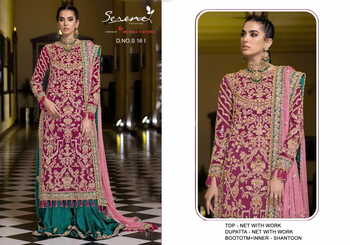 SERENE D.NO S 16 A  C D G I PAKISTANI SALWAR KAMEEZ LATEST