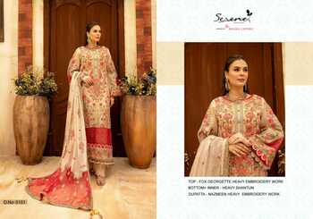 SERENE ADAN LIBAS VOL 2 PAKISTANI GEORGETTE SALWAR KAMEEZ AT WHOLESALE