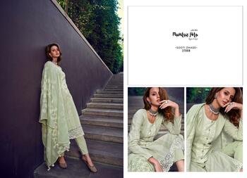 MUMTAZ ARTS SOOTI DHAGE SUMMER SHOWER PURE LAWN SUITS SUPPLIER IN SURAT