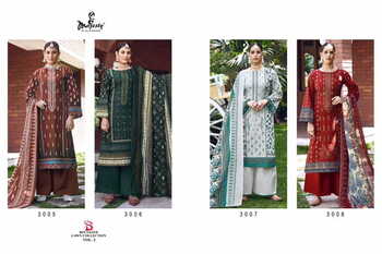 MAJESTY BIN SAEED LAWN COLLECTION VOL 3 EMBROIDERY PAKISTANI SUITS