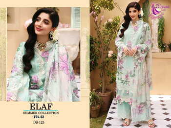 DINSAA SUIT ELAF SUMMER COLLECTION VOL 2 PAKISTANI SUITS