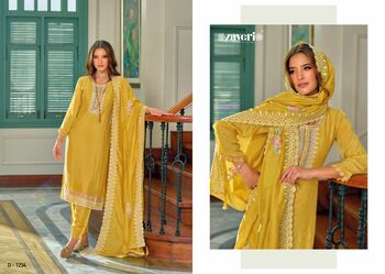 ZAVERI SIENNA READYMADE HANDWORK SUITS WHOLESALER