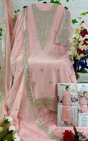 AL KHUSHBU FIZA VOL 1 GEORGETTE SALWAR KAMEEZ WHOLESALER SURAT