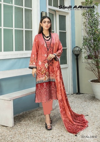 GULL AAHMED ORIANA DESIGNER KARACHI SUITS MANUFACTURER 