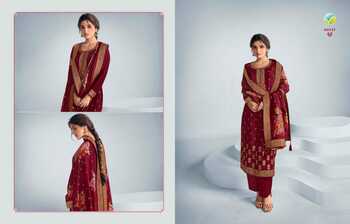 VINAY KASEESH ZAREENA VOL 6 DOLA JAQUARD DIGITAL PRINTED SUITS SURAT