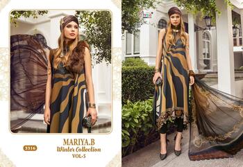 SHREE FABS MARIA B VOL5 PAKISTANI WINTER COLLECTION WHOLESALER