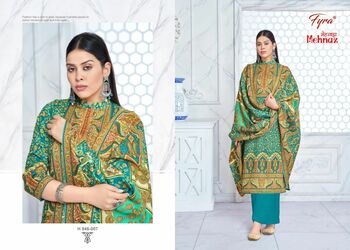 FYRA MEHNAZ PASHMINA WINTER SUITS BY ALOK SUITS