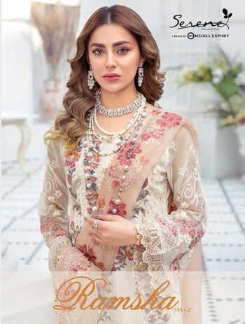 SERENE RAMSHA VOL 2 PAKISTANI GEORGETTE SALWAR KAMEEZ