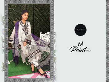 MEHBOOB TEX M PRINT  VOL 1 COTTON PRINTED PAKISTANI SUITS LATEST COLLECTION