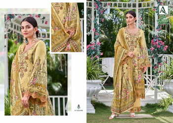 ALOK SUITS QURBAT EDITION 12 ZAM COTTON PRINT SUITS NEW CATALOGUE