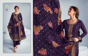 VINAY KASEESH ZAREENA VOL 6 DOLA JAQUARD DIGITAL PRINTED SUITS SURAT