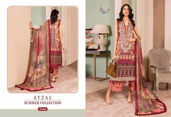 SHREE FABS AYZAL SUMMER COLLECTION COTTON EMBROIDERY PAKISTANI SUITS