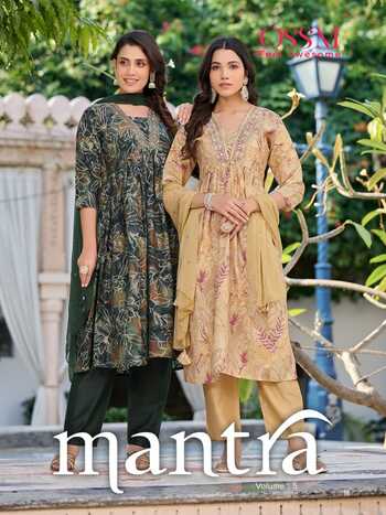 OSSM MANTRA VOL 5 READYMADE ALIA CUT KURTIS WHOLESALER IN SURAT