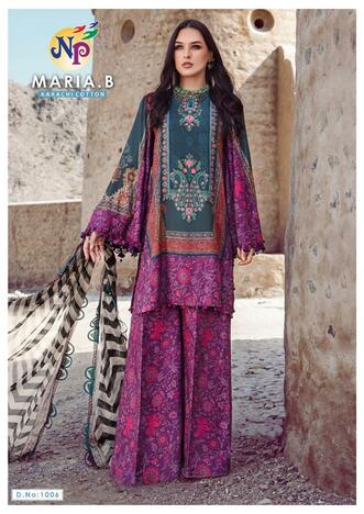 NAND GOPAL MARIA B KARACHI COTTON PRINTED SUITS CATALOGUE