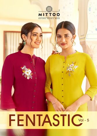 MITTOO FENTASTIC VOL 5 READYMADE KURTIS SUPPLIER IN SURAT