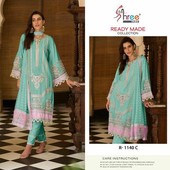 SHREE FABS R 1140 SERIES READYMADE TOP PANT WITH DUPATTA SUPPLIER SURAT