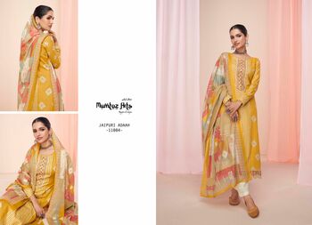 MUMTAZ ARTS JAIPURI ADAAH LAWN DIGITAL PRINTED SUITS SURAT