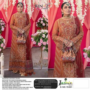 RINAZ FASHION JAZMIN VOL 18 PAKISTANI GEORGETTE SUITS LATEST COLLECTION