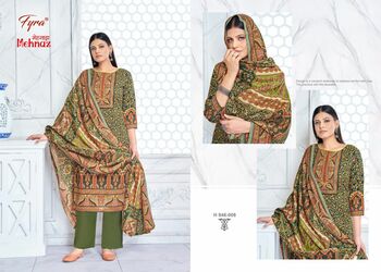 FYRA MEHNAZ PASHMINA WINTER SUITS BY ALOK SUITS