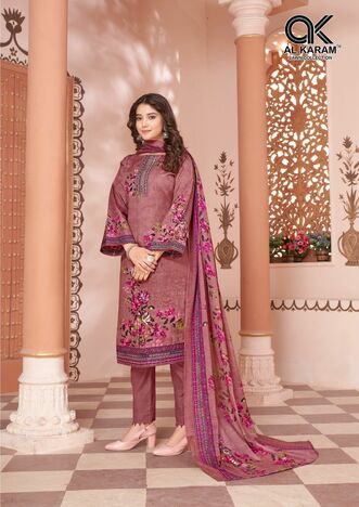 AL KARAM JASMINE VOL 3 SALWAR KAMEEZ DISTRIBUTOR IN SURAT 