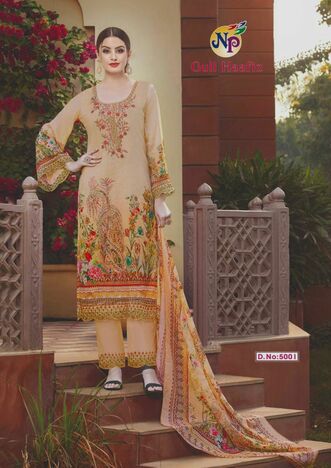 NAND GOPAL GULL HAAFIZ VOL 5 COTTON KARACHI SUITS AT BEST PRICE