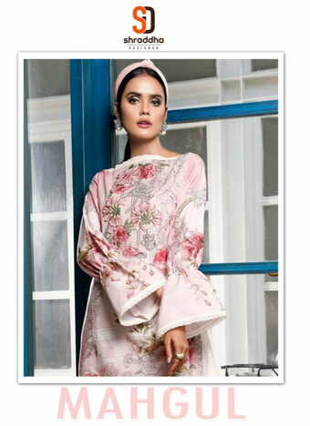 SHRADDHA MAHGUL VOL 3 LAWN COTTON PRINTED PAKISTANI SUITS