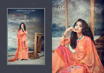 BELLIZA FLORALS COTTON DIGITAL PRINTED SUITS LATEST CATALOGUE