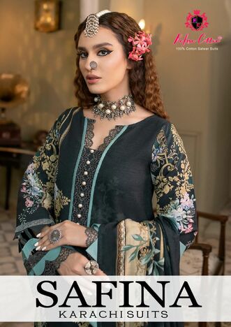 NAFISA COTTON SAFINA COTTON DIGITAL PRINT KARACHI SUITS AT BEST PRICE