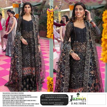 RINAZ FASHION JAZMIN VOL 18 PAKISTANI GEORGETTE SUITS LATEST COLLECTION