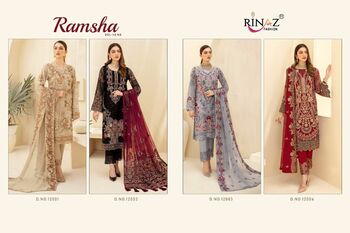 RINAZ RAMSHA VOL 10 NX PAKISTANI SALWAR KAMEEZ FOR EID COLLECTION