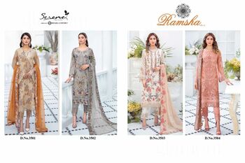 SERENE RAMSHA VOL 2 PAKISTANI GEORGETTE SALWAR KAMEEZ