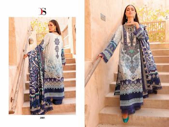 DEEPSY SUITS FIRDOUS URBANE 23 NX READYMDE COTTON EMBROIDERY PAKISTANI SUITS SURAT