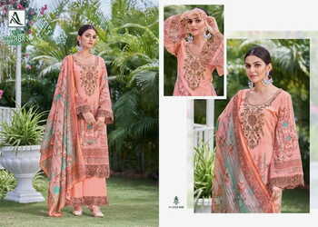 ALOK SUITS QURBAT EDITION 12 ZAM COTTON PRINT SUITS NEW CATALOGUE