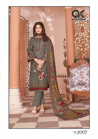 AL KARAM JASMINE VOL 3 SALWAR KAMEEZ DISTRIBUTOR IN SURAT 