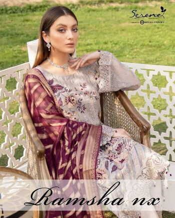 SERENE RAMSHA NX PAKISTANI GEORGETTE SALWAR KAMEEZ