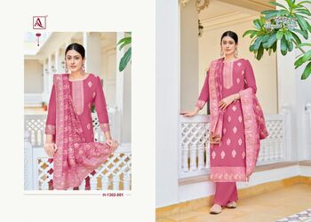 ALOK SUITS ELEGANT TOUCH DESIGNER LUCKNOWI SALWAR SUITS SURAT