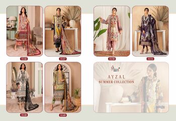 SHREE FABS AYZAL SUMMER COLLECTION COTTON EMBROIDERY PAKISTANI SUITS