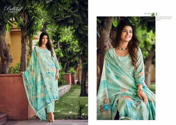 BELLIZA ORCHID JAM COTTON DIGITAL PRINT SALWAR SUITS NEW CATALOGUE