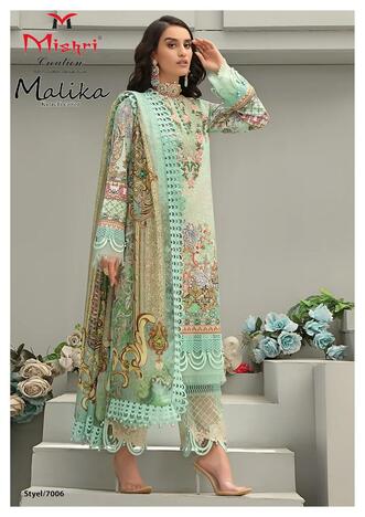 MISHRI CREATION MALIKA VOL 7 KARACHI COTTON PRINTED SUITS BEST PRICE