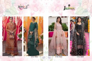 RINAZ FASHION JAZMIN VOL 18 PAKISTANI GEORGETTE SUITS LATEST COLLECTION