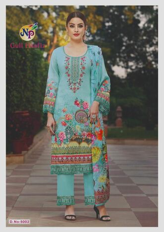 NAND GOPAL GULL HAAFIZ VOL 5 COTTON KARACHI SUITS AT BEST PRICE