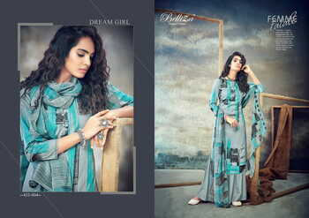 BELLIZA FLORALS COTTON DIGITAL PRINTED SUITS LATEST CATALOGUE