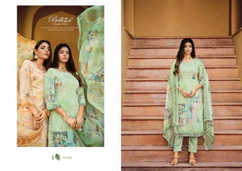 BELLIZA ORCHID JAM COTTON DIGITAL PRINT SALWAR SUITS NEW CATALOGUE