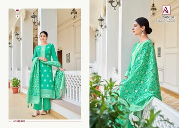 ALOK SUITS ELEGANT TOUCH DESIGNER LUCKNOWI SALWAR SUITS SURAT