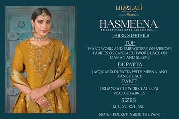 LILY & LALI HASMEENA HANDWORK KURTIS ONLINE SUPPLIER 